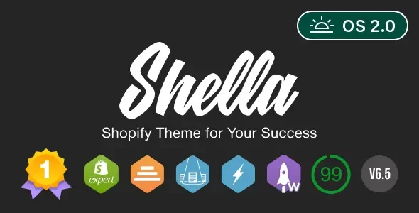 Shella v6.5.4 - Multipurpose Shopify Theme. Fast, Clean and Flexible