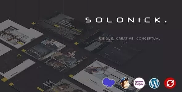 Solonick v4.2 - Personal Portfolio WordPress Theme