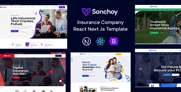 Sonchoy - Insurance Company React Template