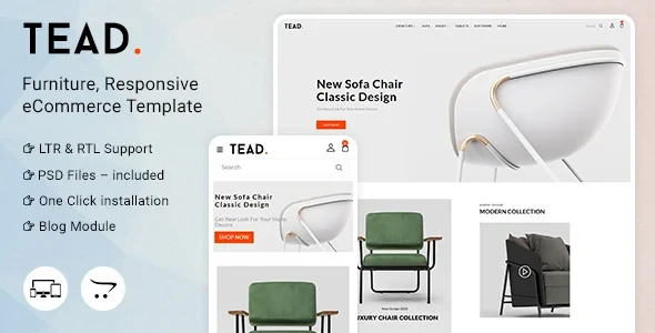 Tead - Opencart MultiPurpose Responsive Theme