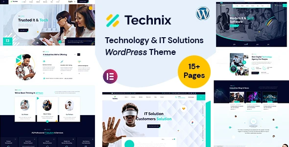 Technix v1.1.2 - Technology & IT Solutions WordPress Theme
