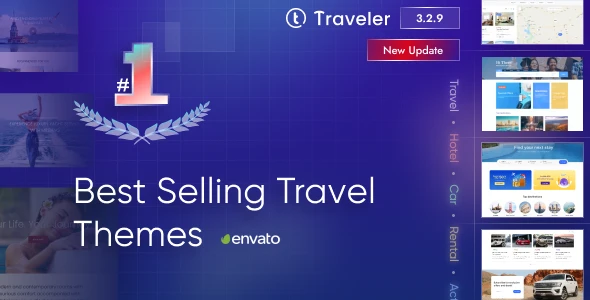 Traveler v3.2.9 - Travel Booking WordPress Theme