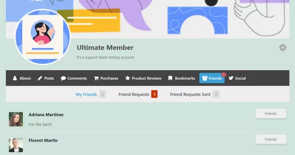 Ultimate Member Friends Addon v2.2.4