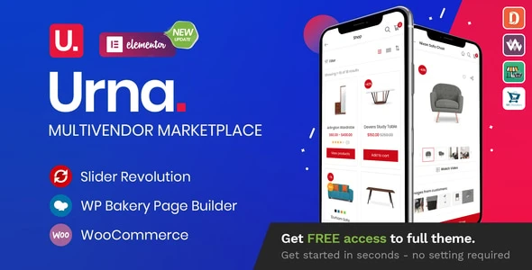 Urna v2.6.4 - All-in-one WooCommerce WordPress Theme