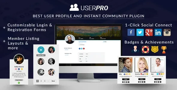 UserPro v5.1.14 - Community and User Profile WordPress Plugin
