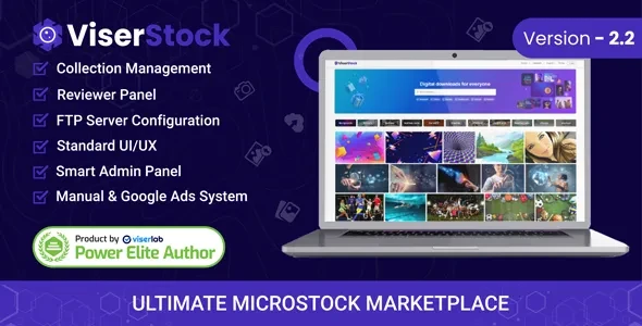 ViserStock v2.2 - Ultimate Microstock Marketplace