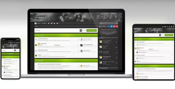 Wireless v4.4.9 - Premium Gaming Style Invision Community 4.4.x