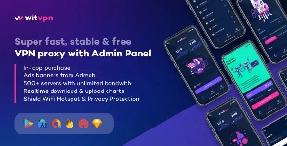 WitVPN v3.1 - Super Fast, Secure, Stable & Free VPN Proxy for Android