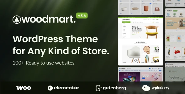 WoodMart v8.6.0 - Responsive WooCommerce Wordpress Theme