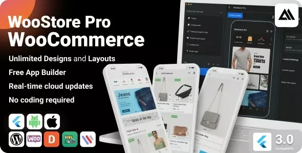 WooStore Pro WooCommerce v3.7.0 - Full Flutter E-commerce App