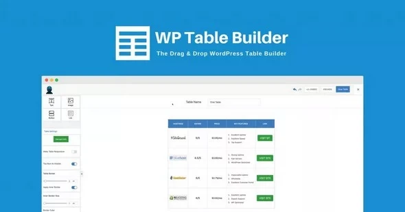 WP Table Builder Pro v1.4.9