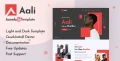 Aali - Joomla 6 Personal Portfolio & Resume Template