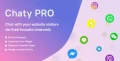 Chaty Pro v3.6.1 - Floating Chat Widget, Contact Icons, Messages, Telegram, Email, SMS, Call Button