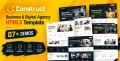  Construc - Business & Digital Agency HTML5 Template