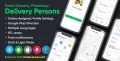 Delivery Person for Food, Grocery, Pharmacy, Stores React Native - Wordpress Woocommerce App v2.3.0
