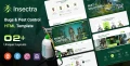 Insectra - Bugs & Pest Control HTML Template