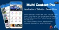 Multi Content Pro v2.5.0 (Application and Website)