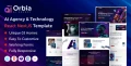 Orbia - AI Agency & Technology React NextJS Template