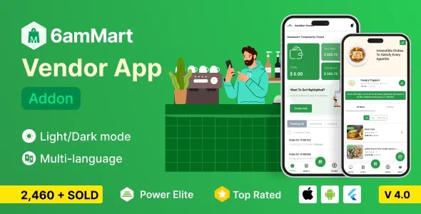 6amMart - Vendor App v4.0