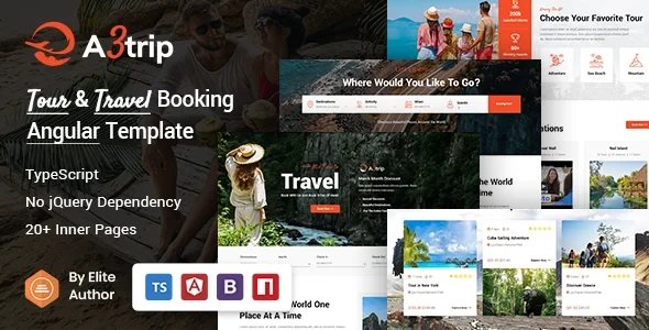 A3trip v1.4 - Tours & Travels WordPress Theme
