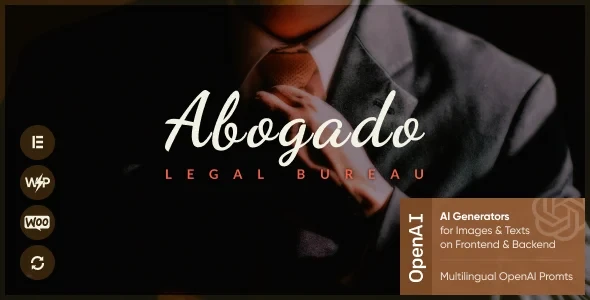 Abogado v1.1 - Lawyer, Advocate & Legal WordPress Theme