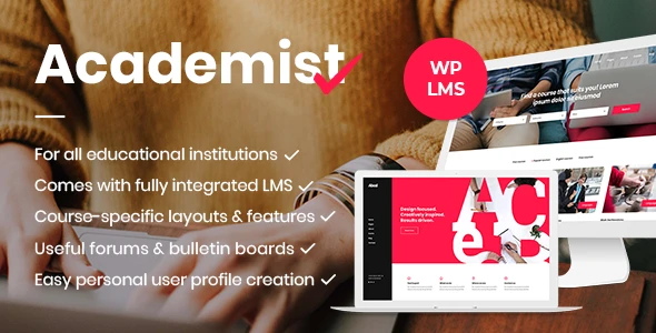 Academist v1.13 - Education & Learning Management System WordPress Theme