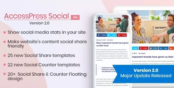 AccessPress Social Pro v2.2.1