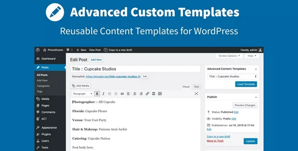 Advanced Custom Templates v2.2.2