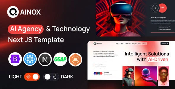 Ainox - AI Agency Next JS Template
