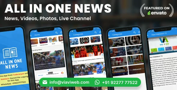 All In One News (News, Videos, Photos, Live Channel) v6.0