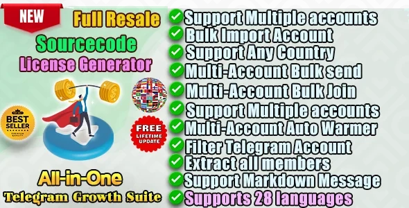 All-in-One Telegram Growth Suite v16