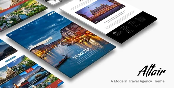 Altair v5.2.2 - Travel Agency WordPress