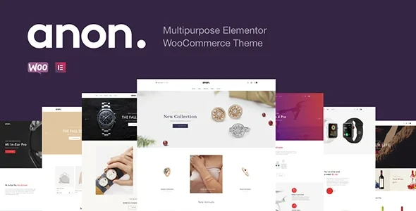 Anon v2.5.5 - Multipurpose Elementor WooCommerce Themes