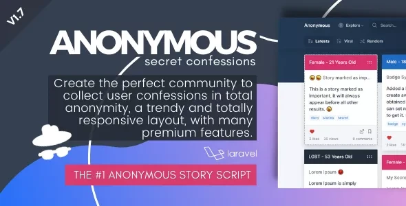 Anonymous v1.7.2 - Secret Confessions