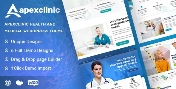 ApexClinic v1.5.1 - Health & Clinic Theme