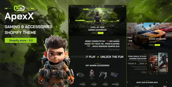 ApexX v1.1 - Esports & Gaming Store Shopify Theme