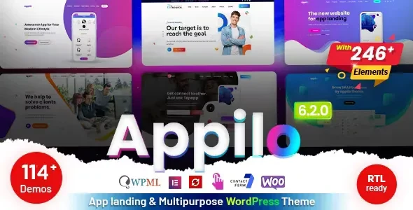 Appilo v7.0.0 - App Landing Page WordPress Theme