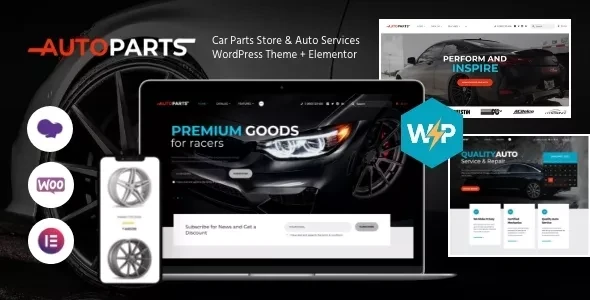 AutoParts v1.5.8 - Car Parts Store WordPress Theme