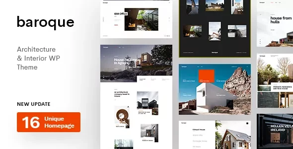 Baroque v1.3.5 - Architecture & Interior WordPress Theme
