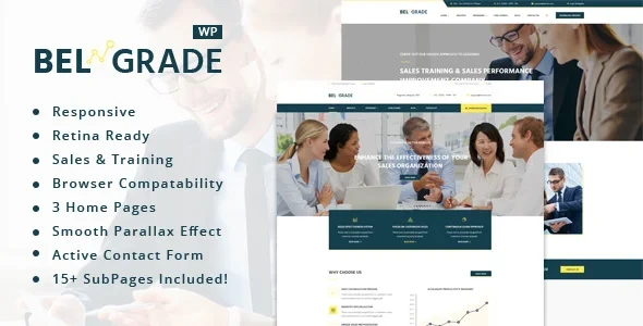 Belgrade v2.5 - Training Business WordPress Theme