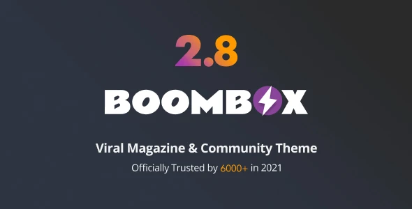 BoomBox v2.10.4 - Viral Magazine WordPress Theme