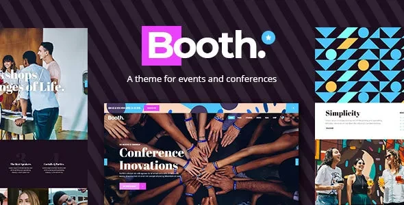 Booth v1.4 - Event and Conference WordPress Theme