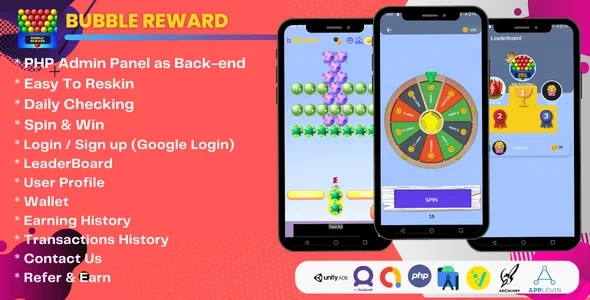 Bubble Reward v1.0.1 - Bubble Shooter Game with Earning App