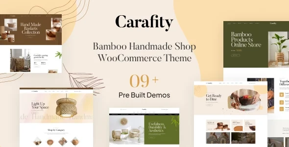 Carafity v1.3.0 - Bamboo Handmade Shop WooCommerce Theme
