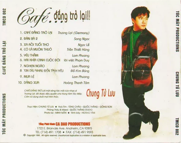 Chung Tử Lưu - Cafe Đắng Trở Lại 1996