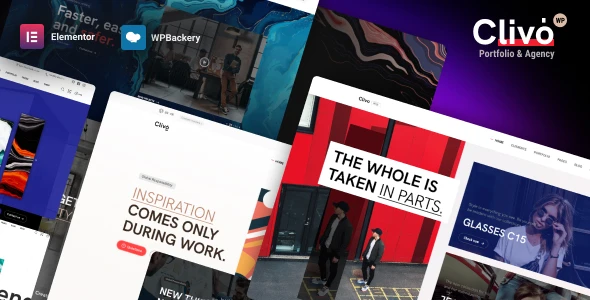 Clivo v1.0.7 - Portfolio & Agency WordPress Theme