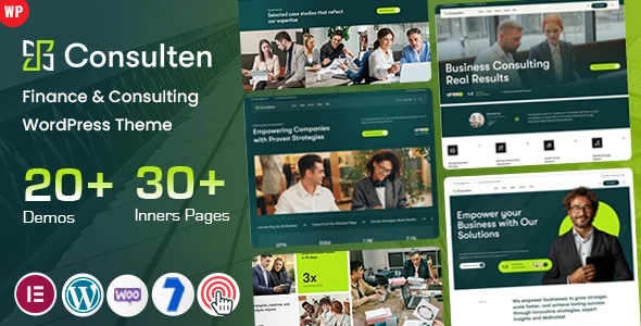  Consulten v3.0 - Finance & Consulting WordPress Theme