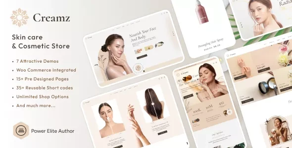 Creamz v1.0.10 - Beauty Salon & Spa WooCommerce