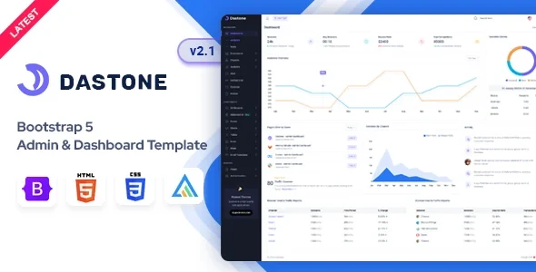 Dastone v2.1.0 - Admin & Dashboard Template
