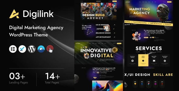 Digilink v4.0 - Digital Agency WordPress